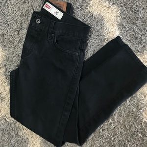 Levi’s black jeans slim fit 511 14reg 27w/27l